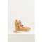 SUEDE WEDGES BEIGE