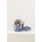 SUEDE WEDGES DENIM
